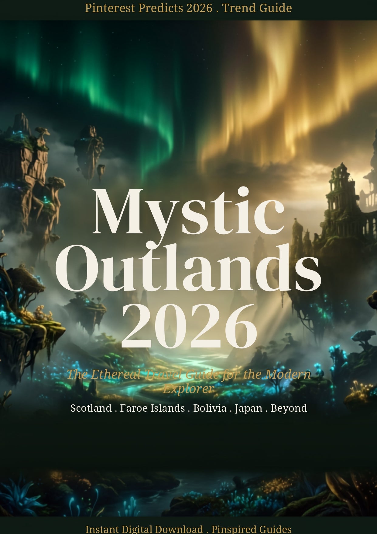 Digital PDF Guide 2 MYSTIC OUTLANDS: Your Ethereal Travel Guide for the Modern Explorer